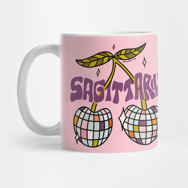 Sagittarius Cherries by Doodle by Meg